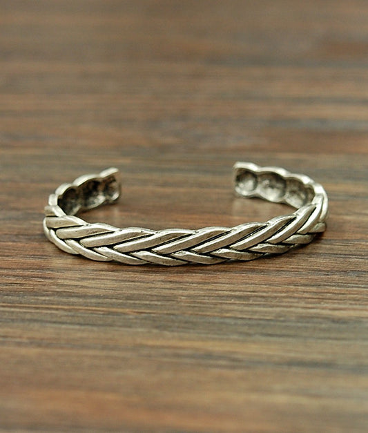 The Men's Silver Cuff Bracelet