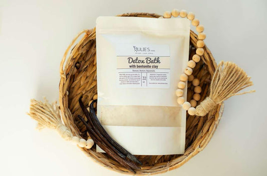 Detox Bath with Bentonite Clay