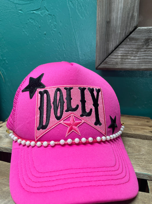 The Hot Pink Dolly Custom Bronc Hat