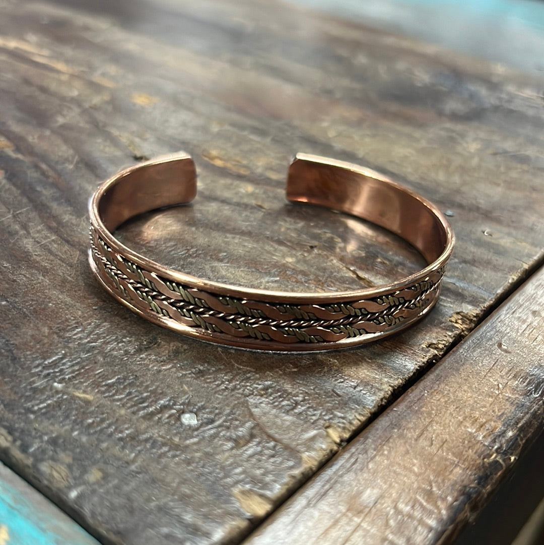 The Copper Cuff Bracelet