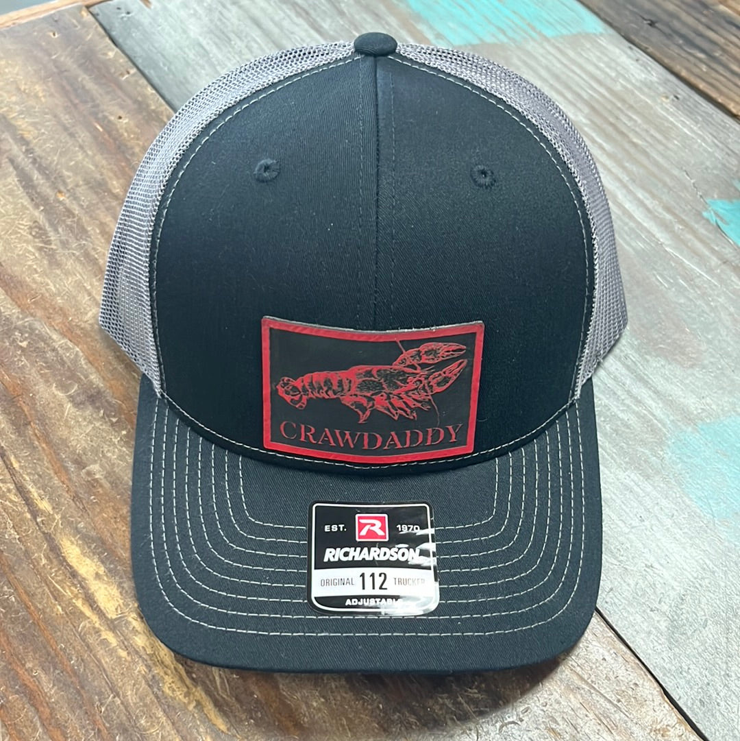 The Crawdaddy Black/Charcoal Hat/Cap