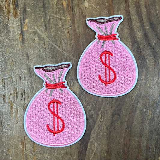 The Pink Money Bag Patch