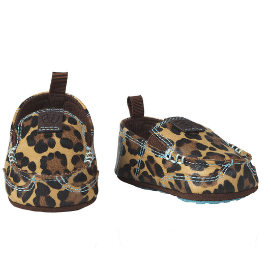The Natalie Infant Leopard Stomper Shoes
