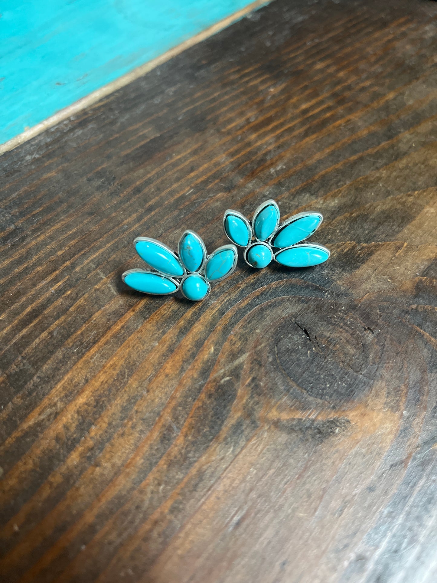 The Navajo Turquoise Stud Earrings