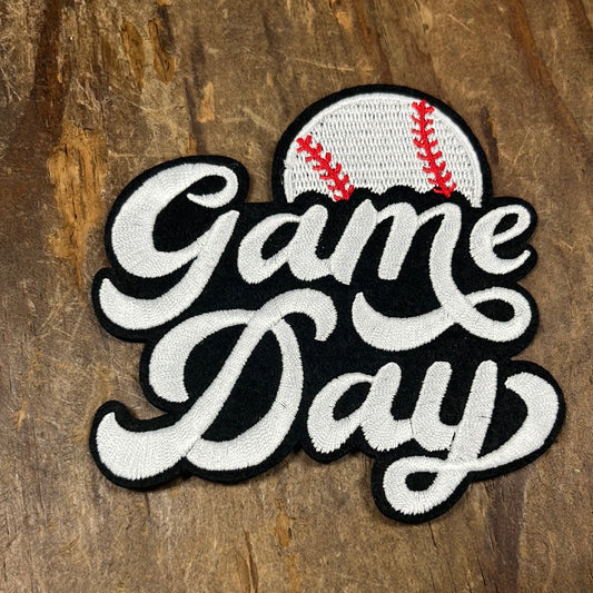 The Oversized Game Day Baseball Patch