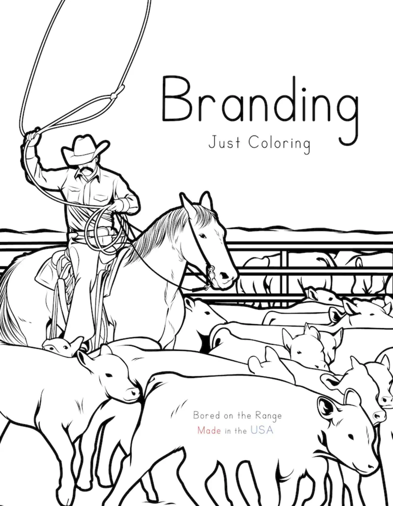 The Branding Coloring Book Be True Western & Boutique