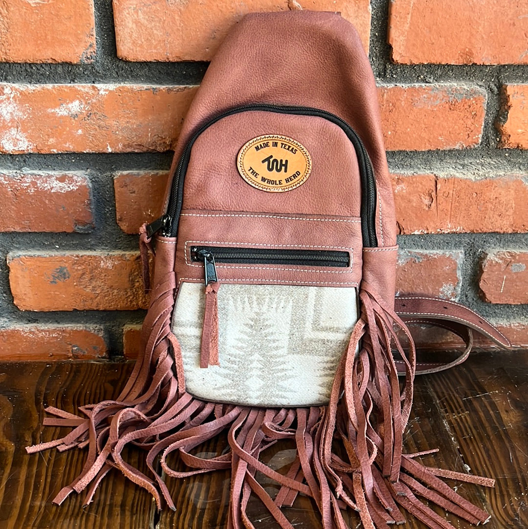 The Leather Sling Bag/Purse (Multiple Colors)