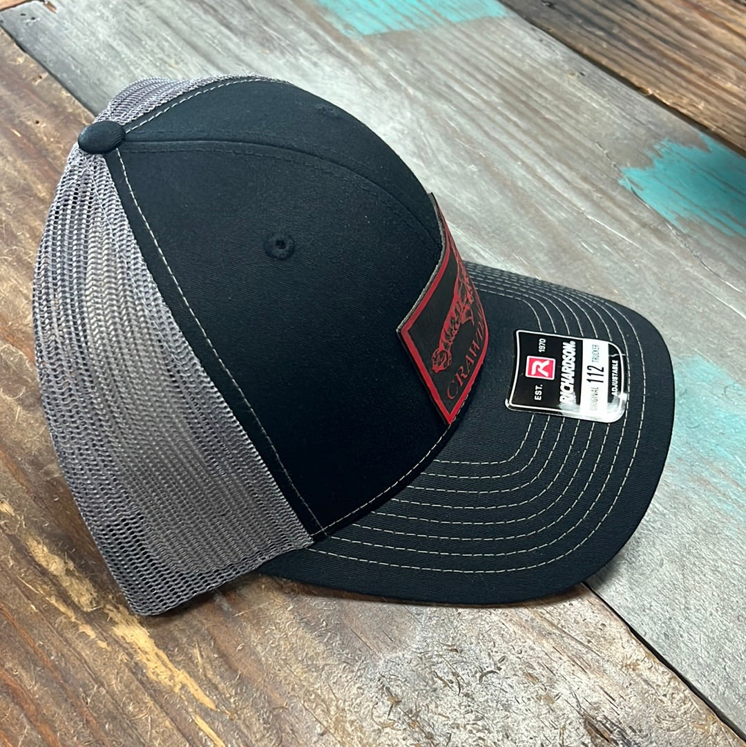 The Crawdaddy Black/Charcoal Hat/Cap