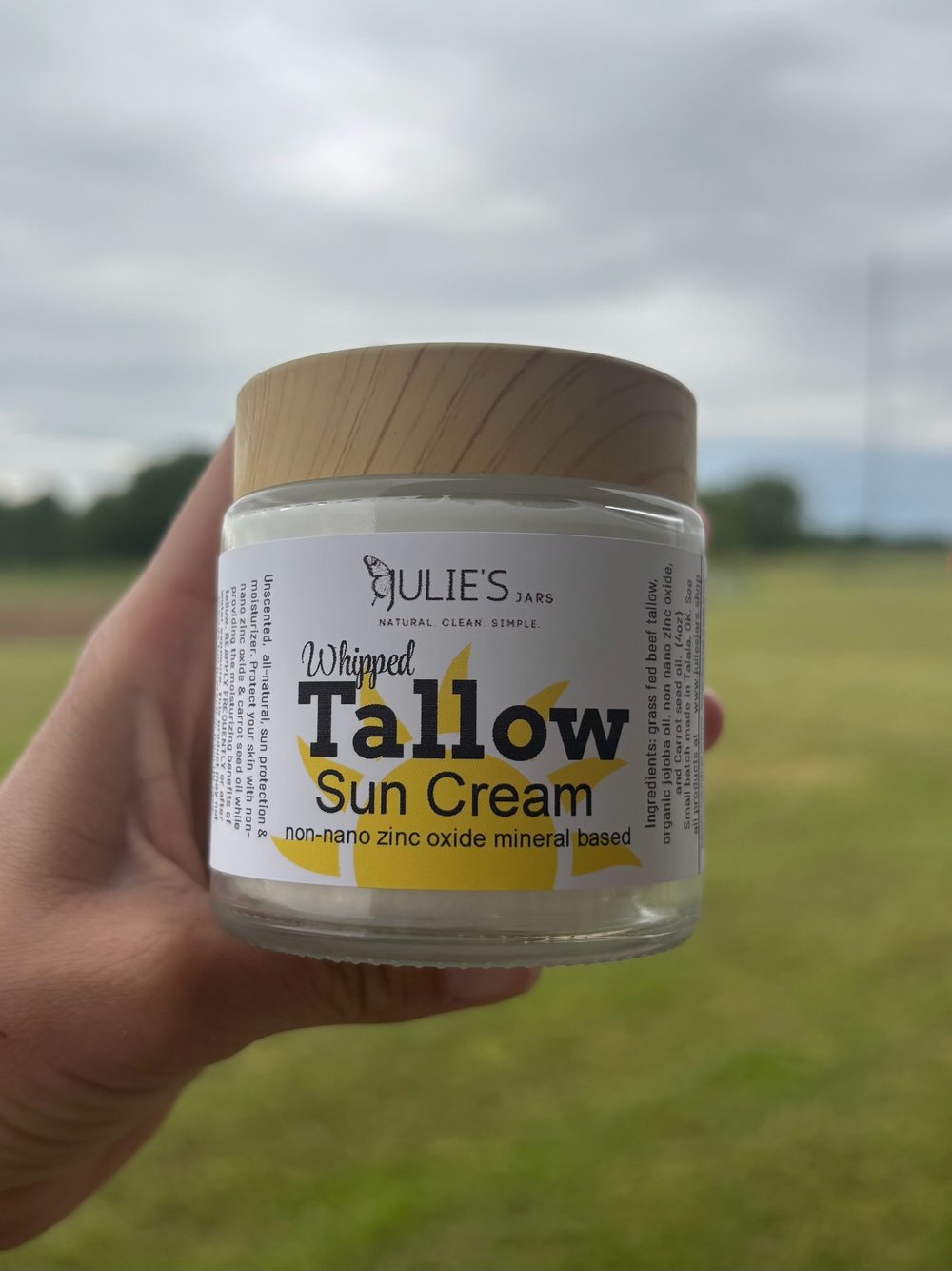 The Tallow Sun Cream (mineral based with non-nano zinc oxide)