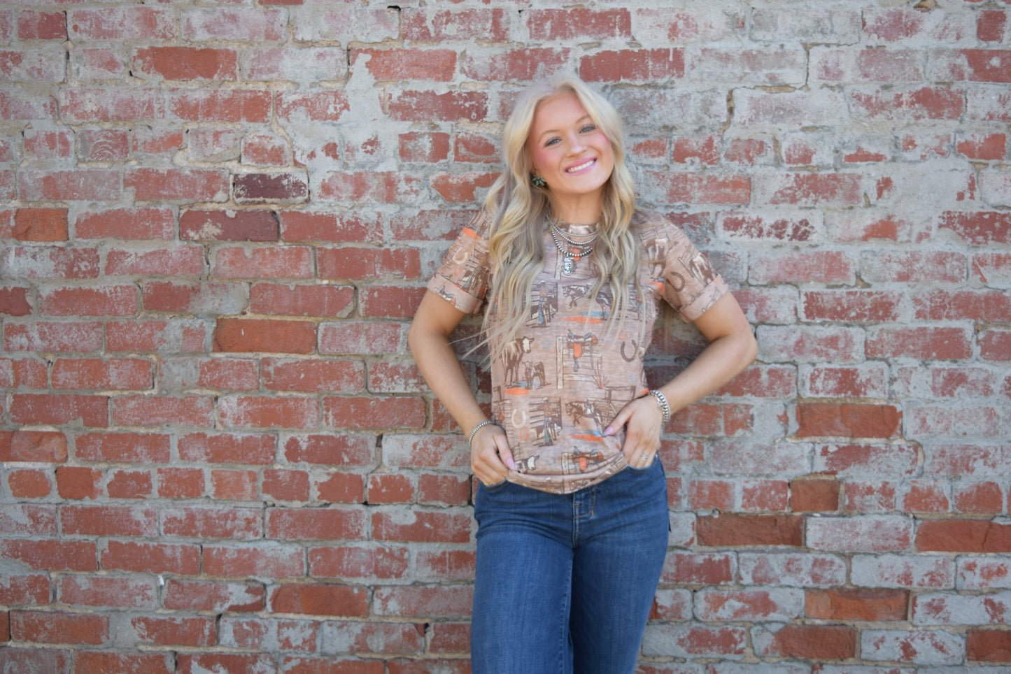 The Sunset Retro Ranch Tee