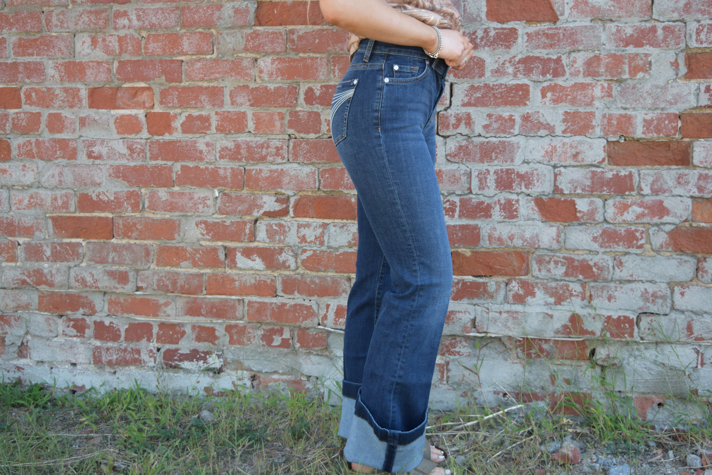 The DOJO Lake Blue 7 For All Man Kind Jean