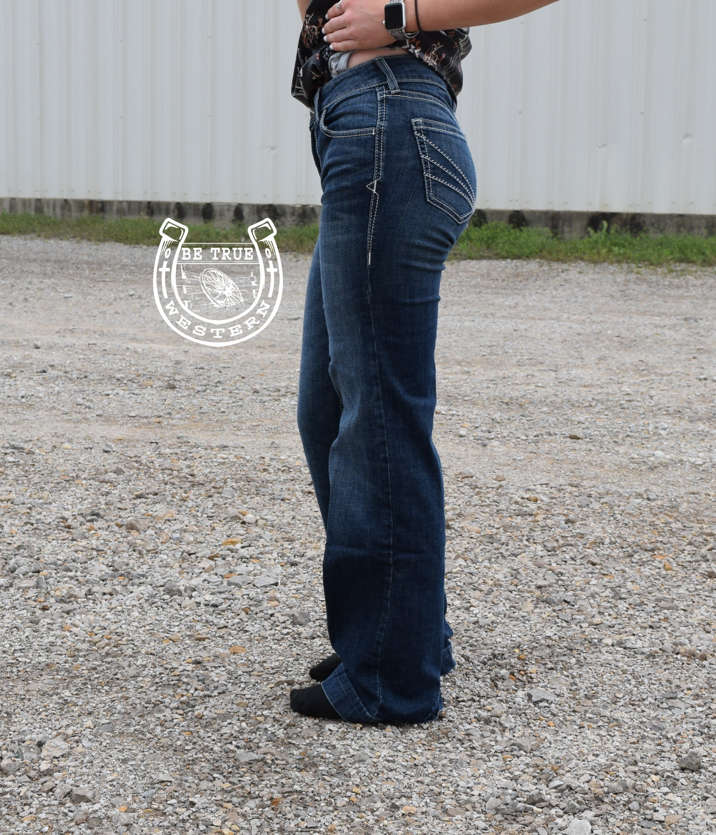 Women's Tin Haul Moderate Fit Mid Rise Western Trouser Jeans — Way Out West  Trading Co