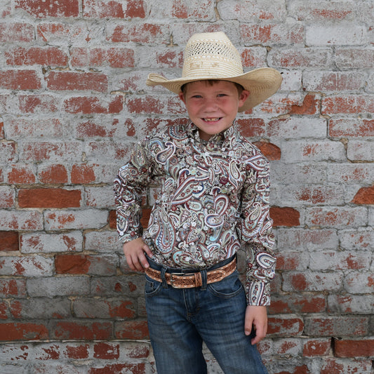 The Lead, Don't Follow Paisley Boys and Infant Cinch Button Down