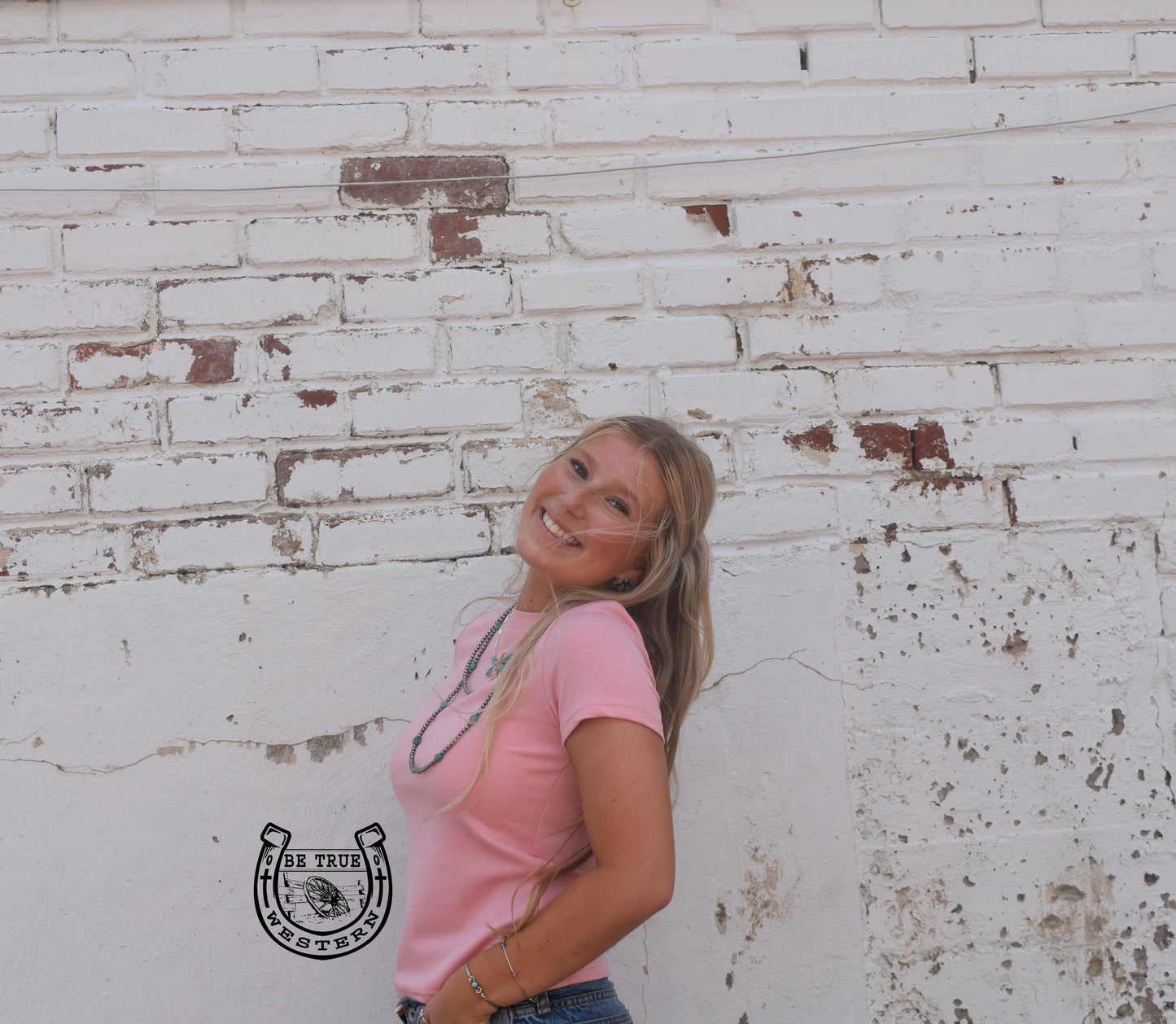 The Blush Cloud Basic Tee