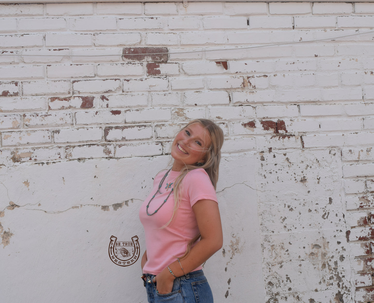 The Blush Cloud Basic Tee
