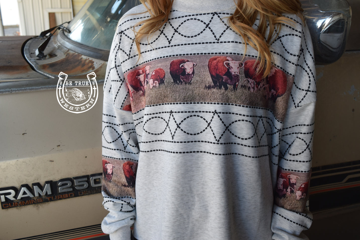 The Howdy Hereford Sweater