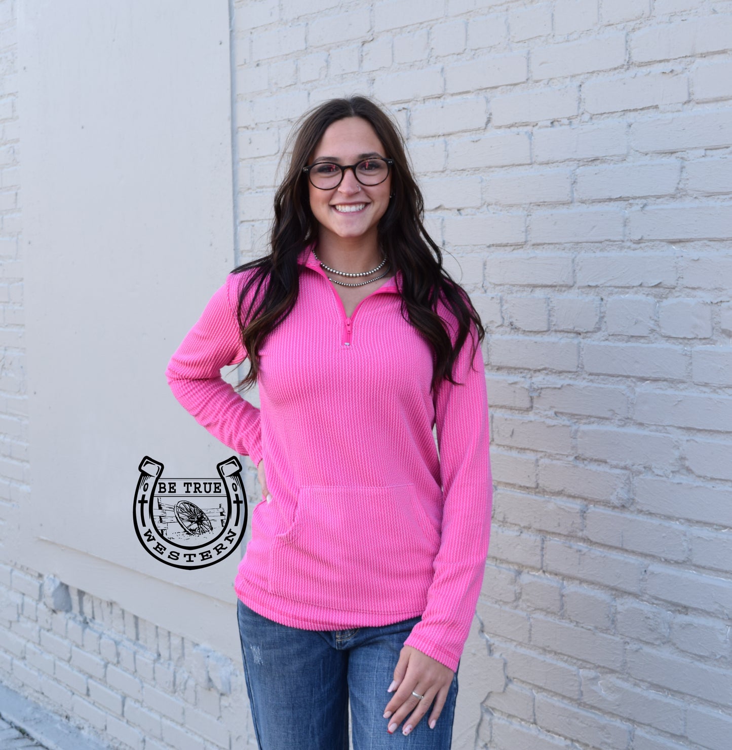 The Pink Me Up Pullover Sweater