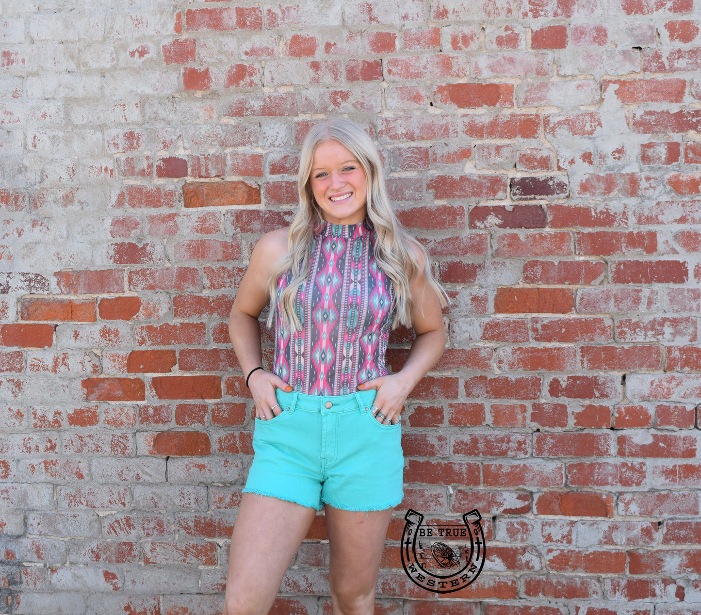 The Turquoise Summer Nights Shorts