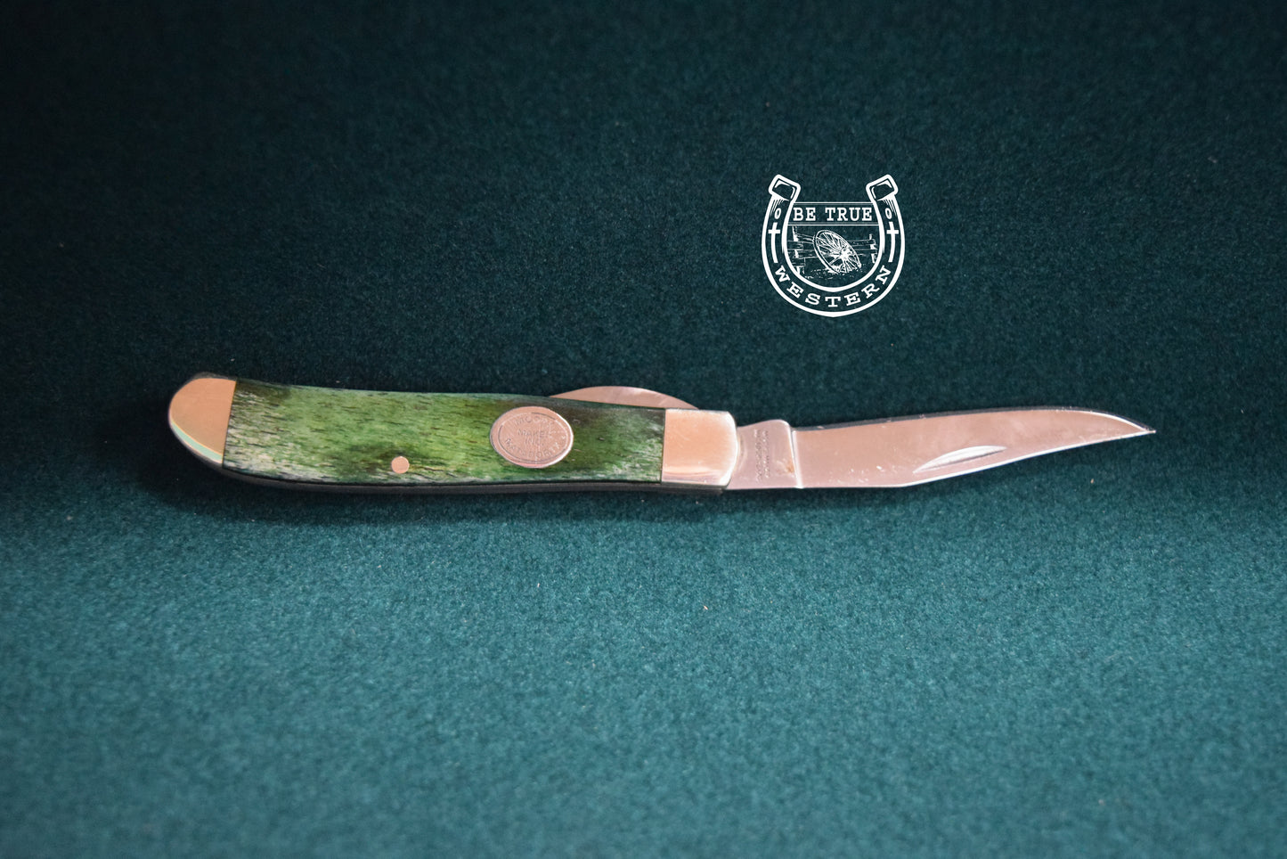 The Liner Lock One Blade Trapper Knife by Moore Maker