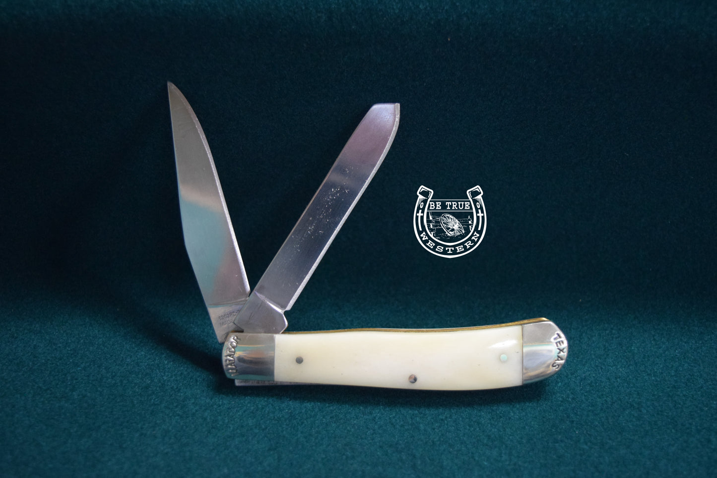 The Praying Cowboy Knife by Moore Maker