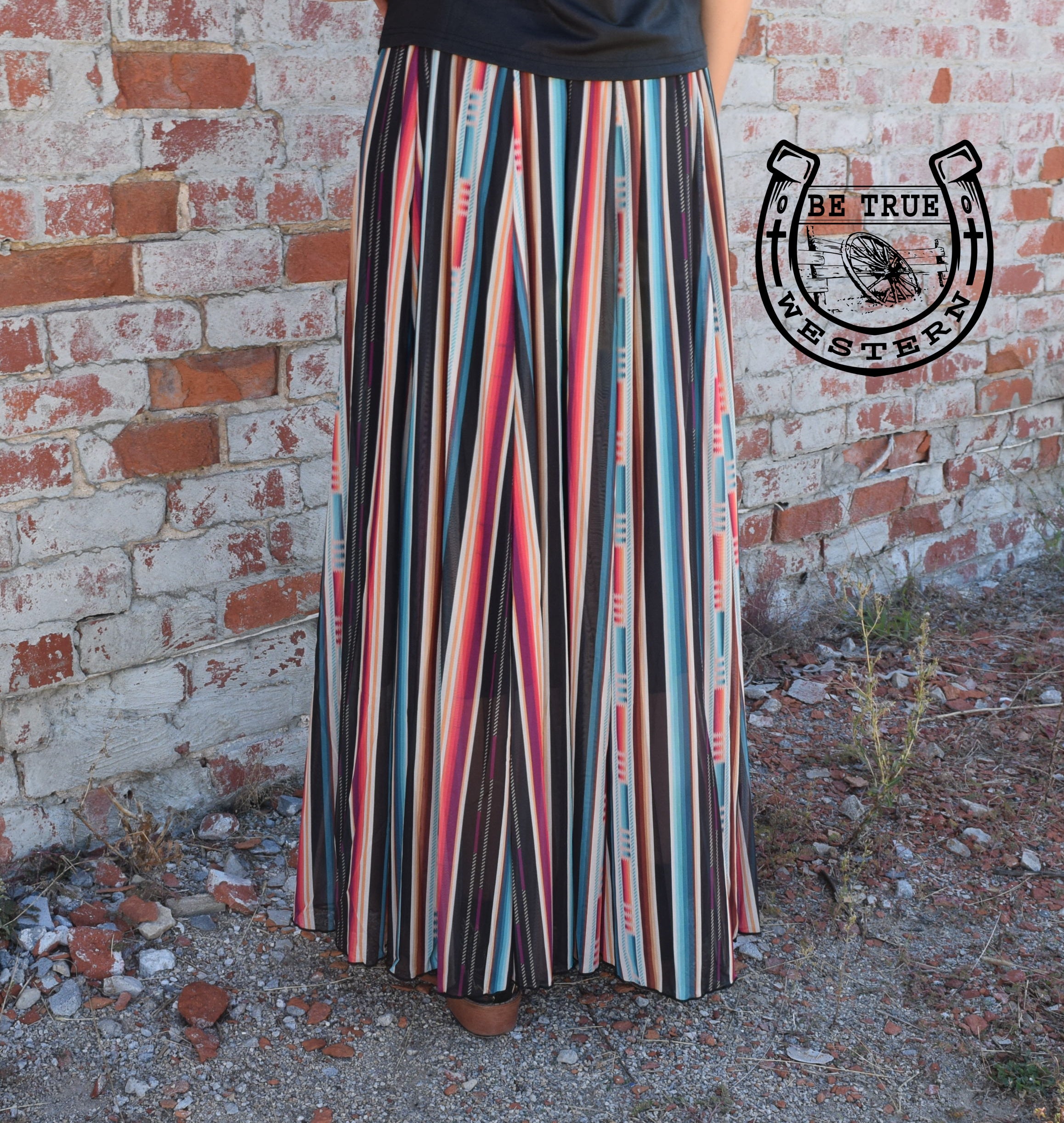 Serape maxi outlet skirt