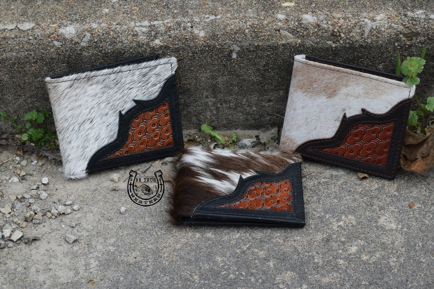 The Tooled Cowhide Men's Wallet