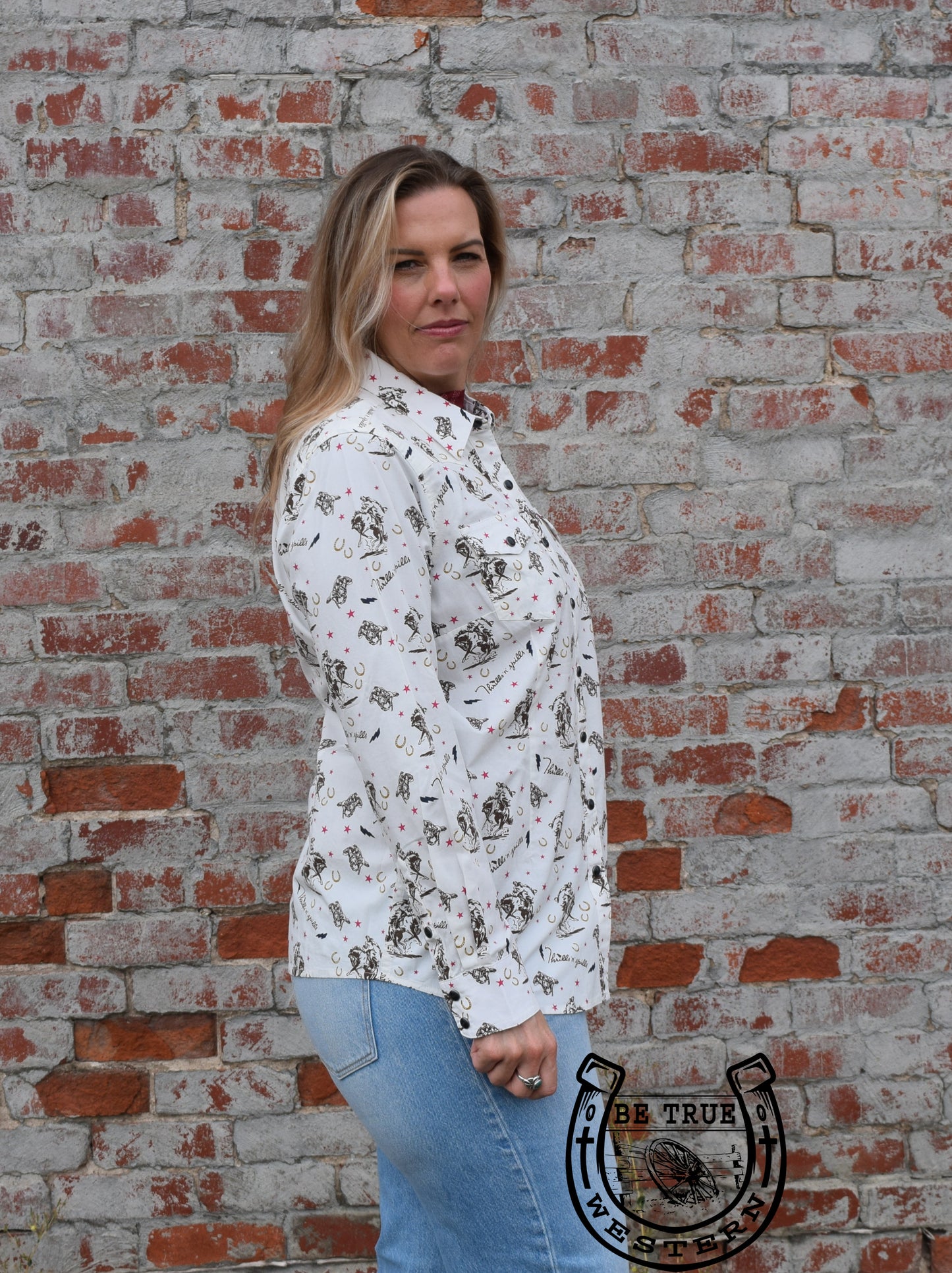 The Thrills and Spills Ariat Button Up Shirt