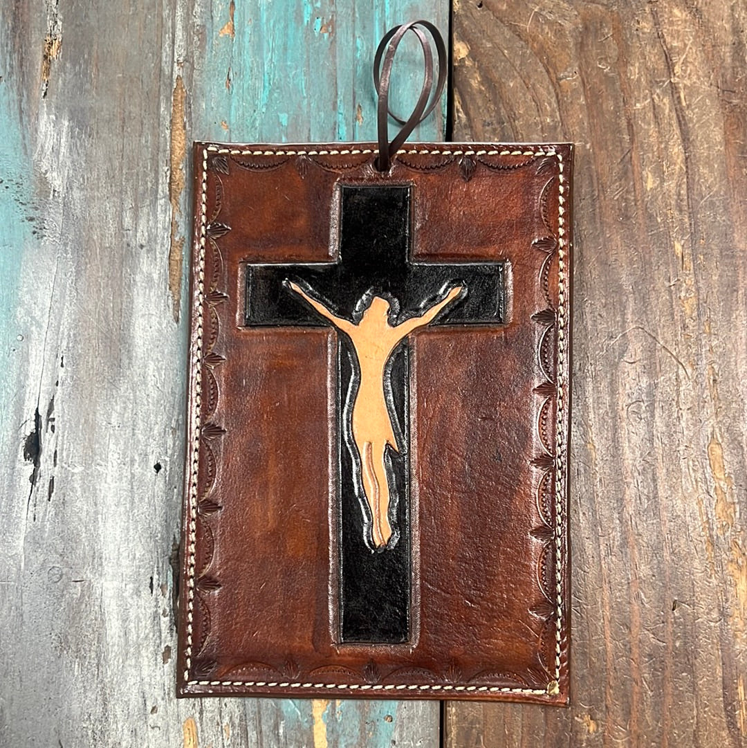 Handmade Leather Cross Plate Decor – Be True Western & Boutique