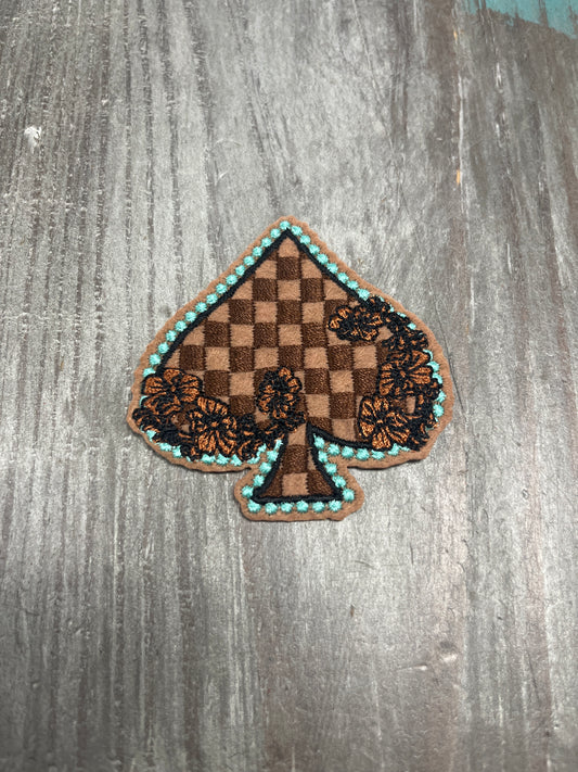 The Checkered Spade Patch