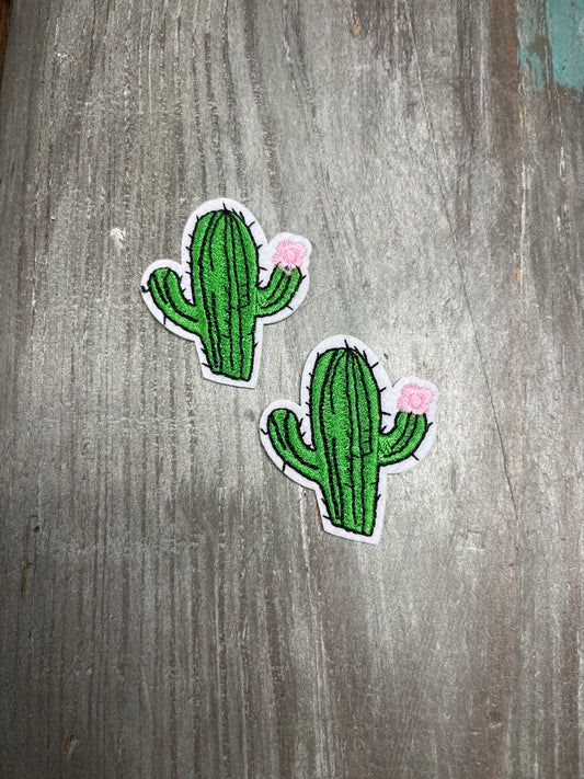 The Trucker Hat Patches Cactus Embroidery Patch Iron On