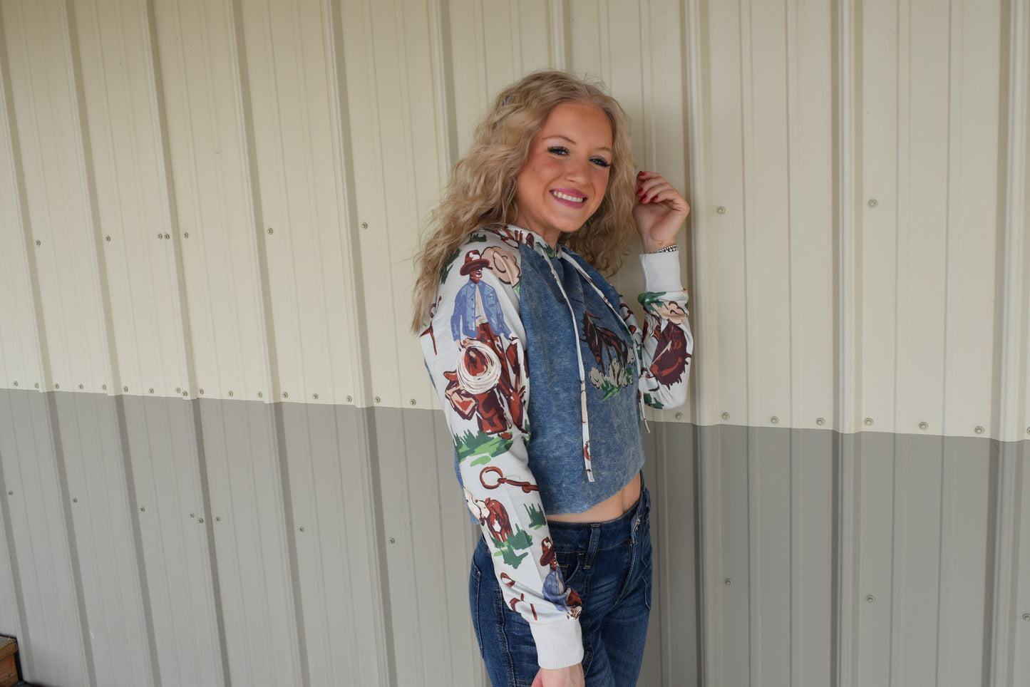 The Vintage Ranch Bark Hoodie