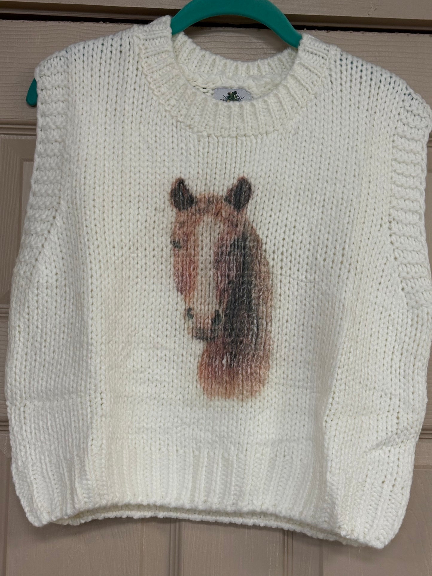 The Horse Knit Sweater Vest