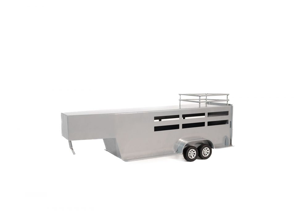 The Little Buster Gooseneck Horse Stock Combo Trailer