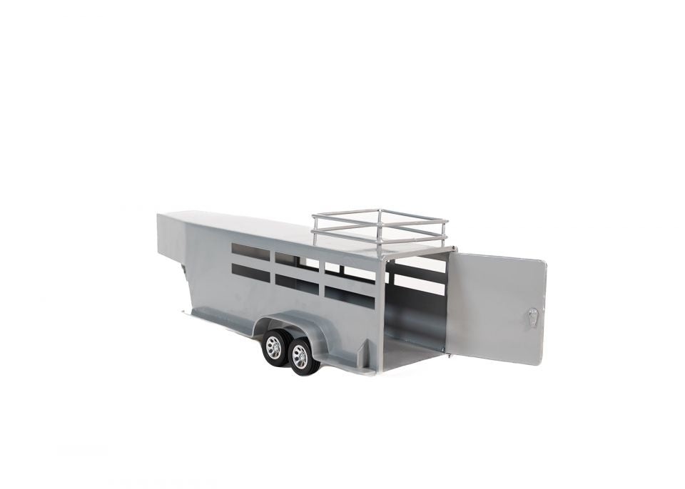 The Little Buster Gooseneck Horse Stock Combo Trailer