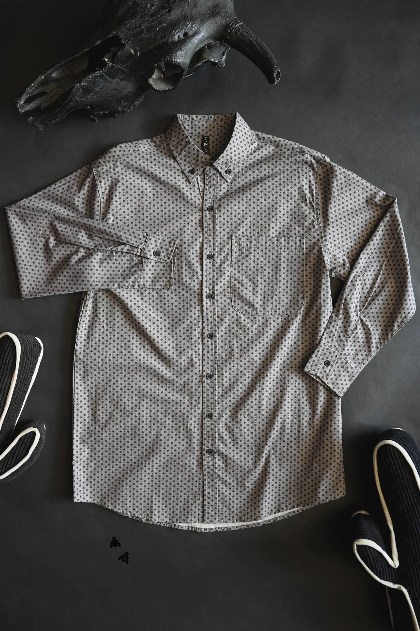 The Men's Concho Man Longsleeve Button Up Shirt