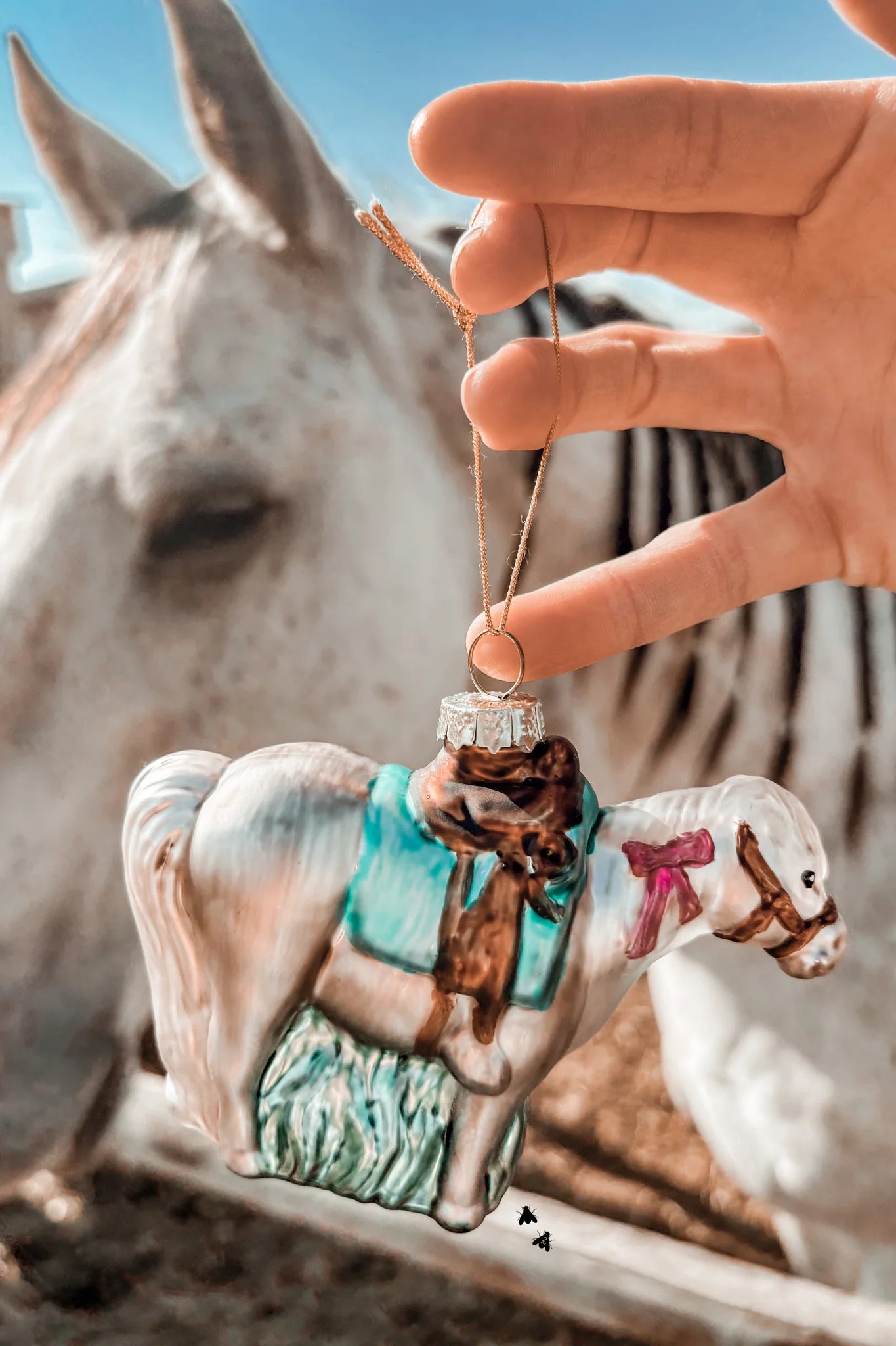 The Pretty Pony Christmas Ornament