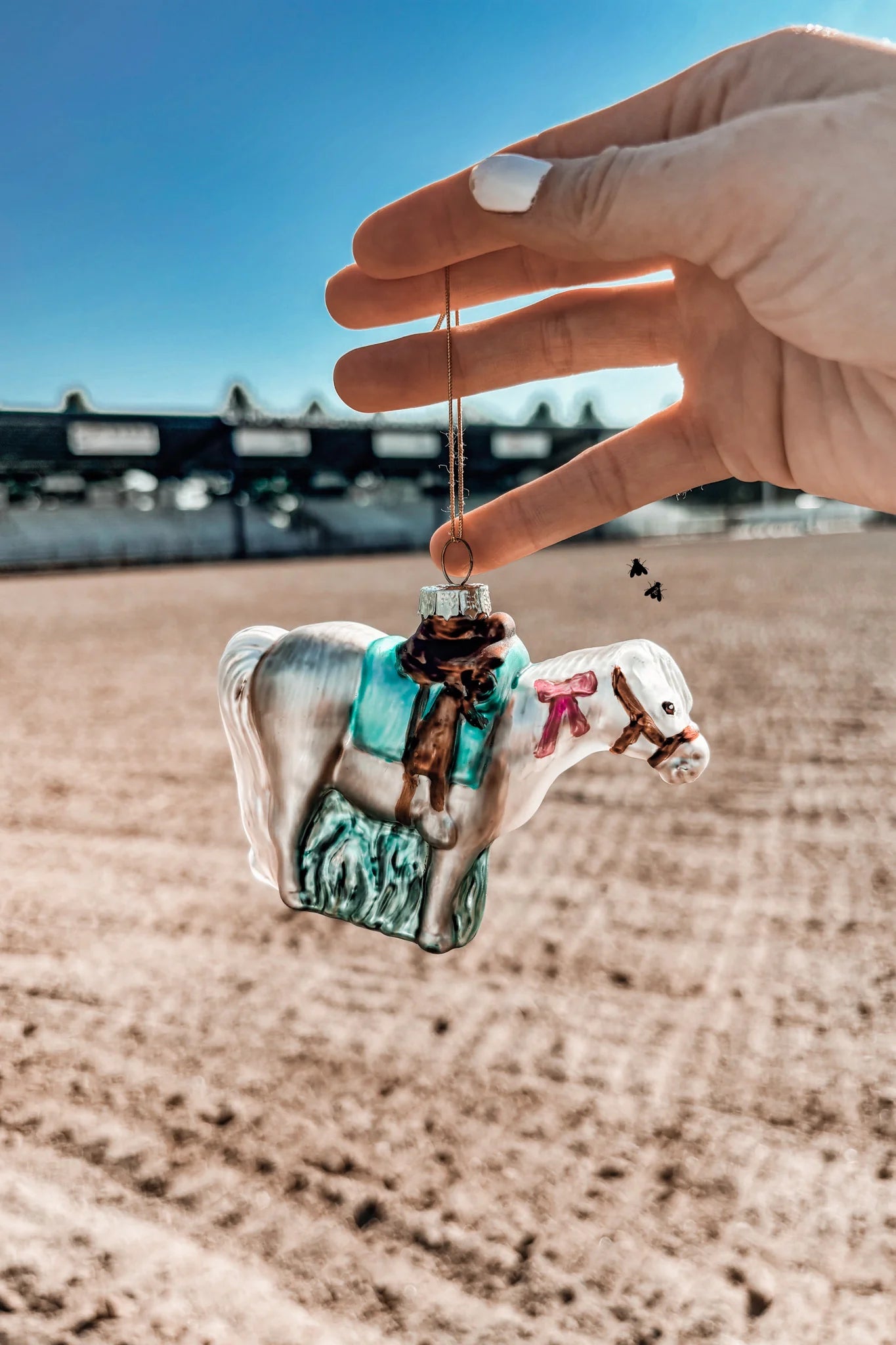 The Pretty Pony Christmas Ornament