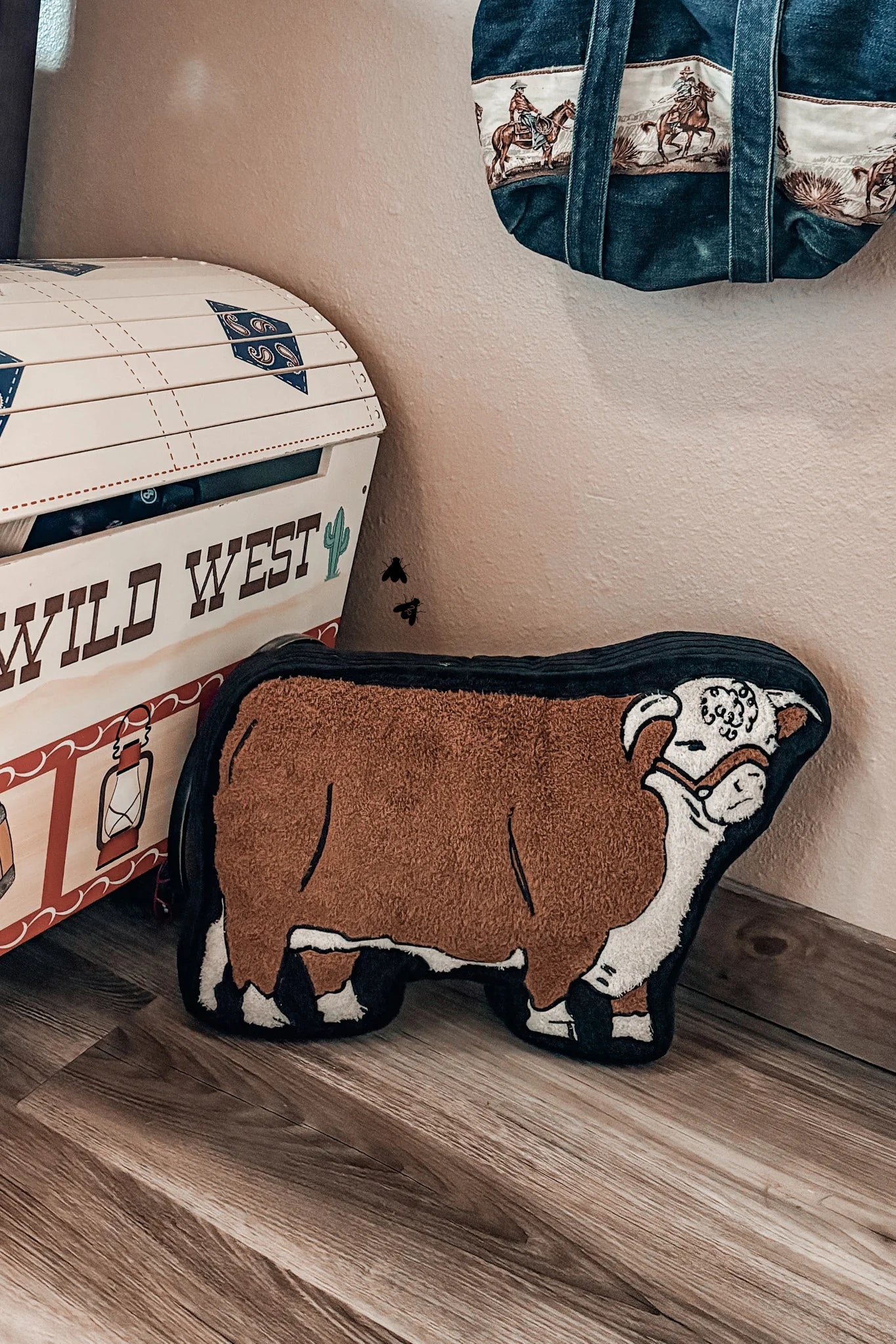 The Cattle Talk Hereford Pillow