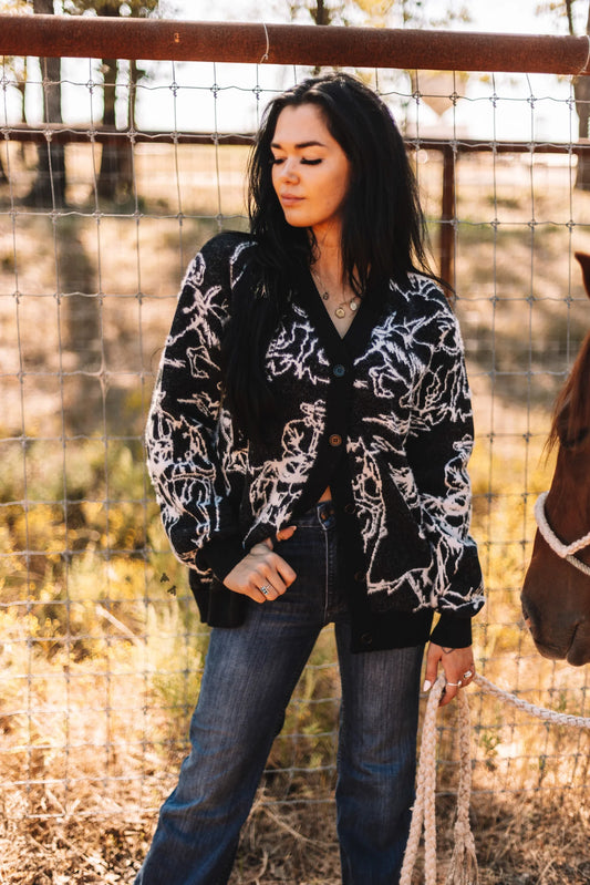 The Rodeo Fuzz Cardigan