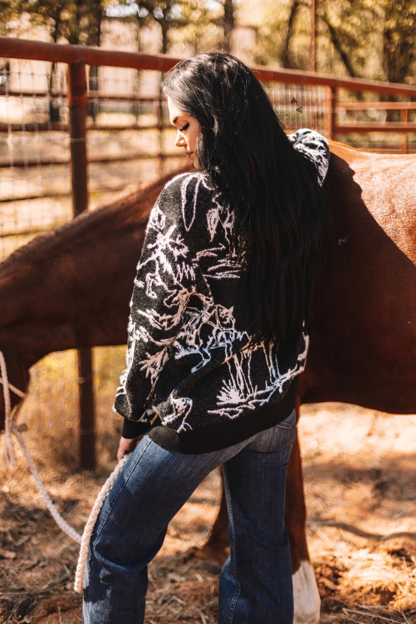 The Rodeo Fuzz Cardigan