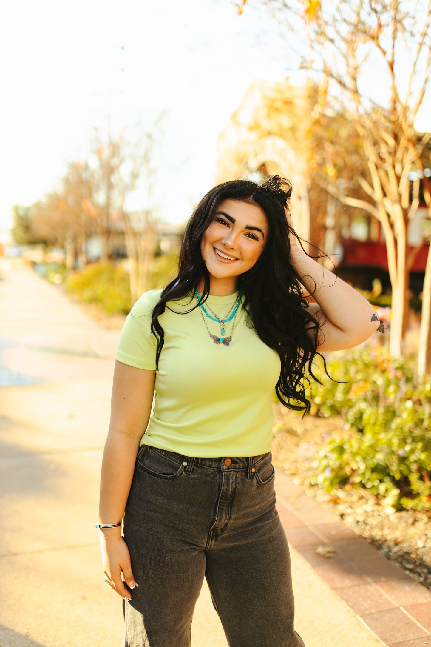 The Lime Cloud Basic Tee