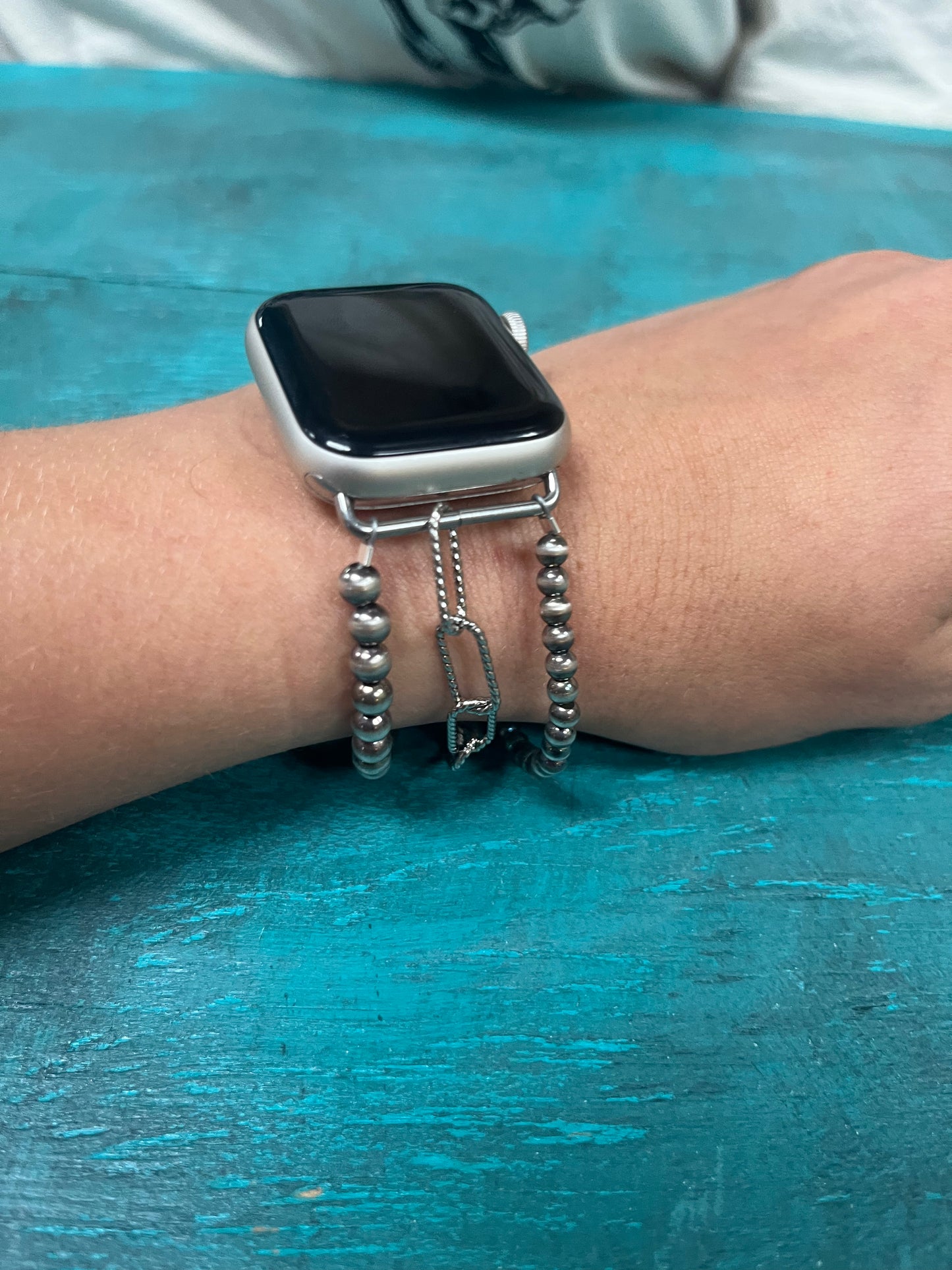 The Navajo Rope Chain w Toggle Apple Watch Band