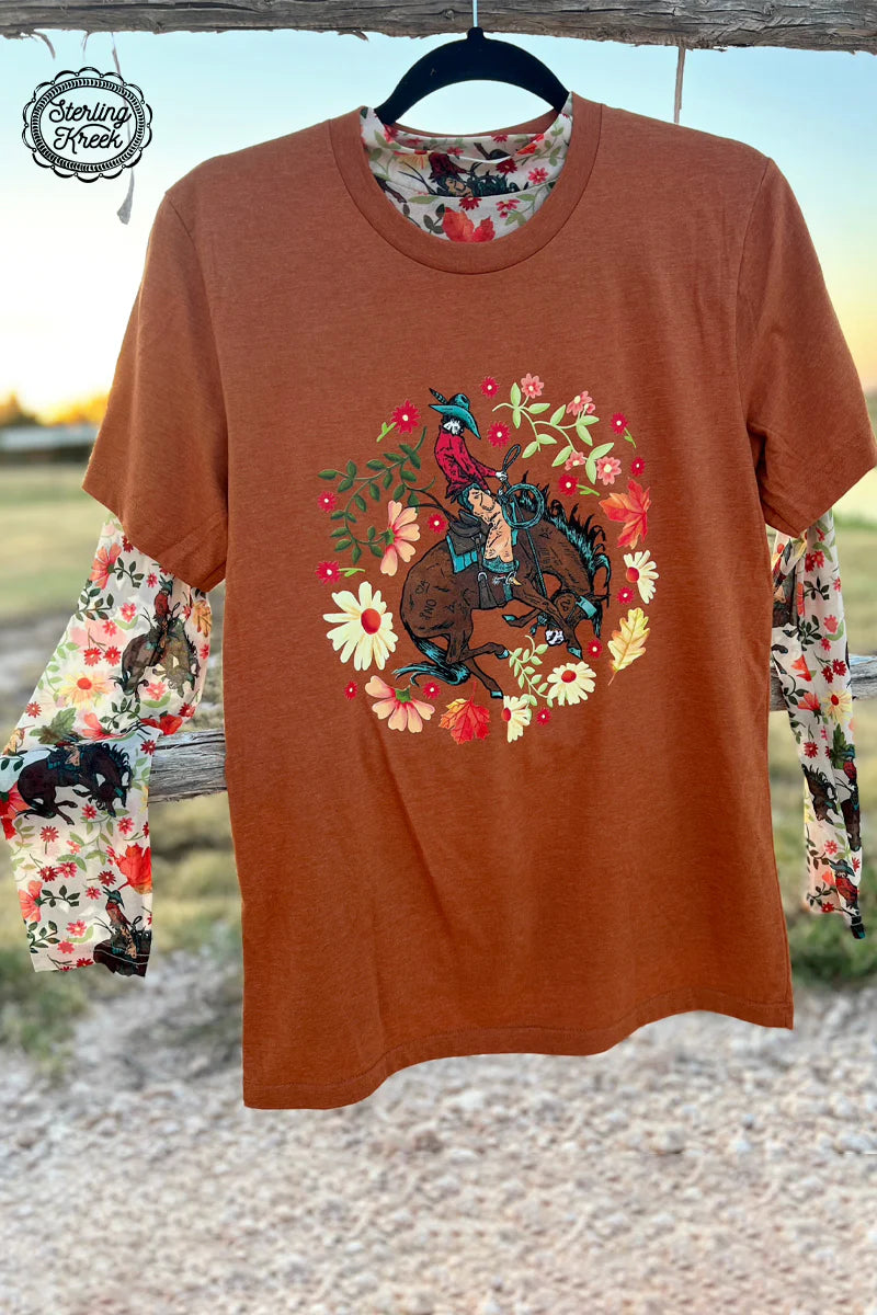 The Somewhere South Bronc Tee