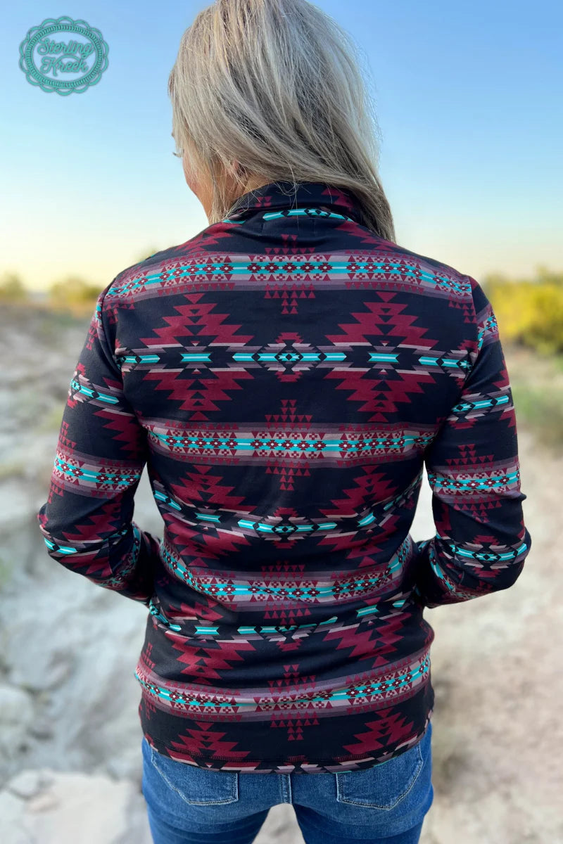 The Crimson Valley Pullover