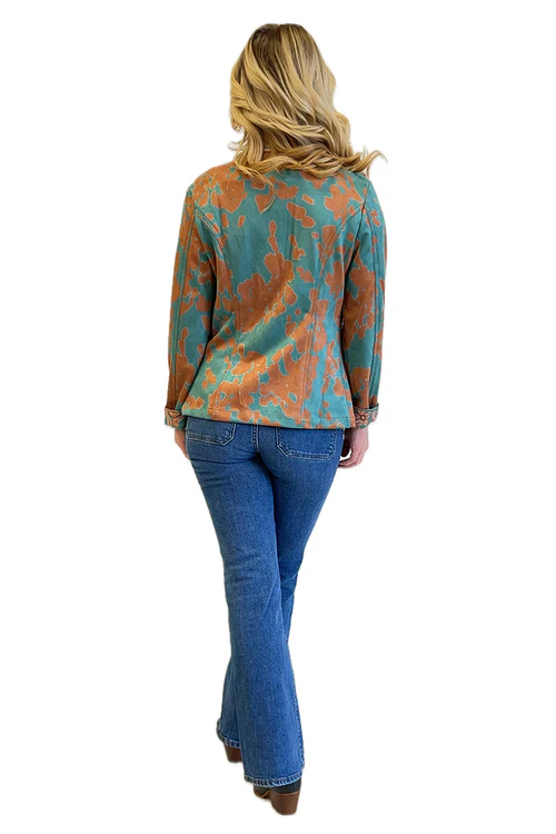 The Mooove Turquoise Blazer