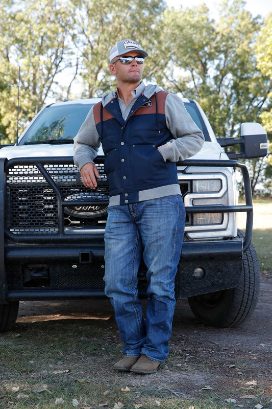 The Cinch Men's Canvas Hoodie Jacket