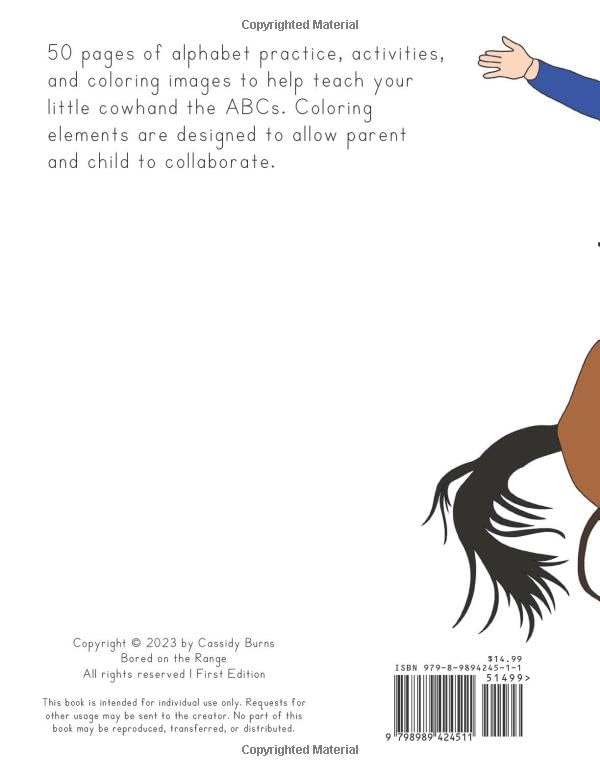 The Ranching Pre-K & Kindergarten ABC Workbook