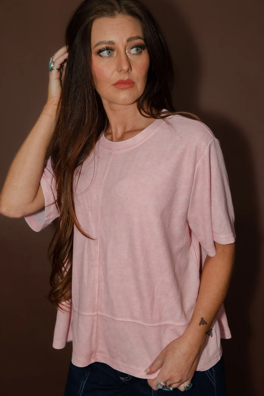 The Blush Western Classic Top