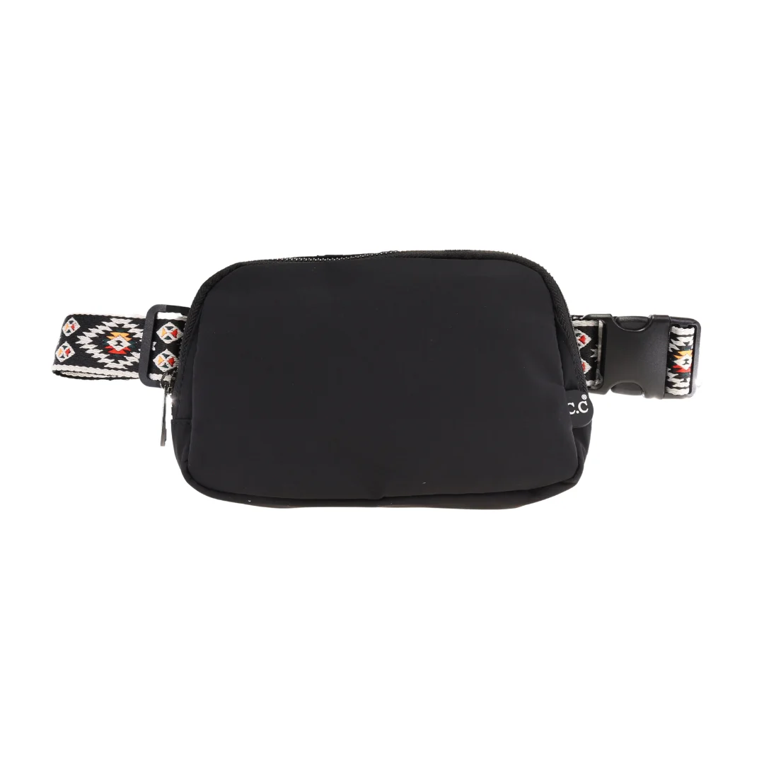 The CC Belt Bag with Aztec Strap (two colors)