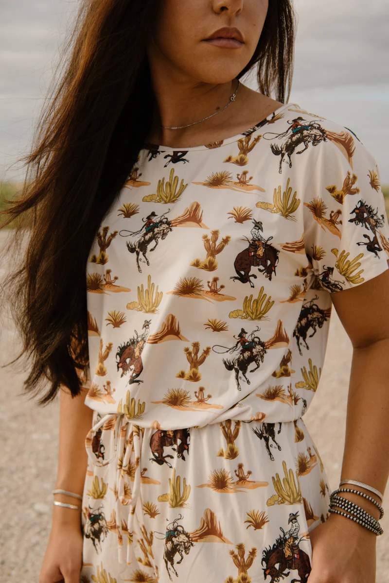 The Down in the Desert Romper